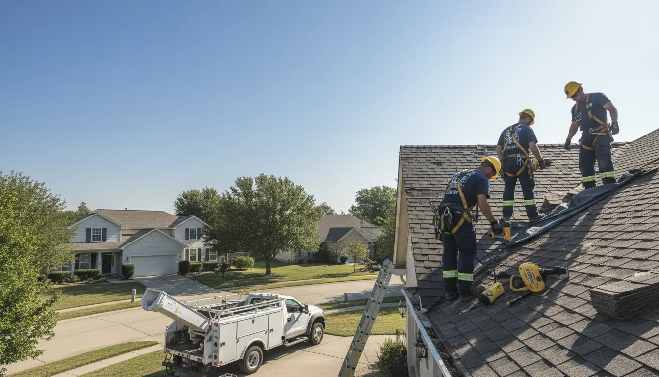 Emergency Roof Repair in Roanoke, IL near me